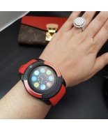 UWatch SmartWatch SW V8 red